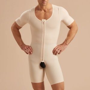 🏷️MARENA SHORT-SLEEVE BODYSUIT -MEN’S- COMPRESSION GARMENT - FAJA *Price Firm*